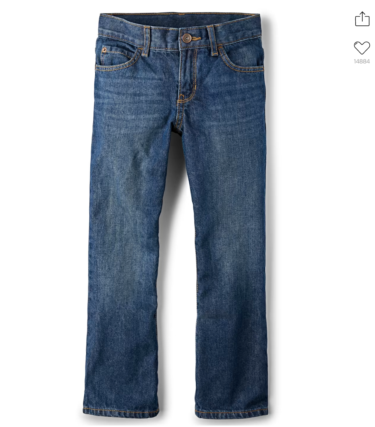 Crazy 8 Boys Bootcut Denim Jeans Pants Size 5 Years Adjustable Waist NWT |  eBay